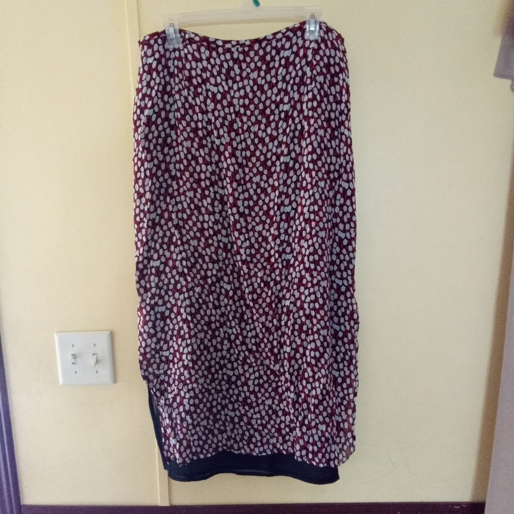 Liz Claiborne Women's Fully Lined long skirt With Zipper